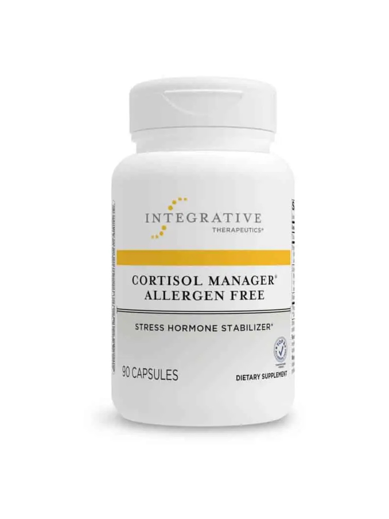INTEGRATÍVNA TERAPEUTIKA Cortisol Manager 90 vegetariánskych kapsúl bez alergénov