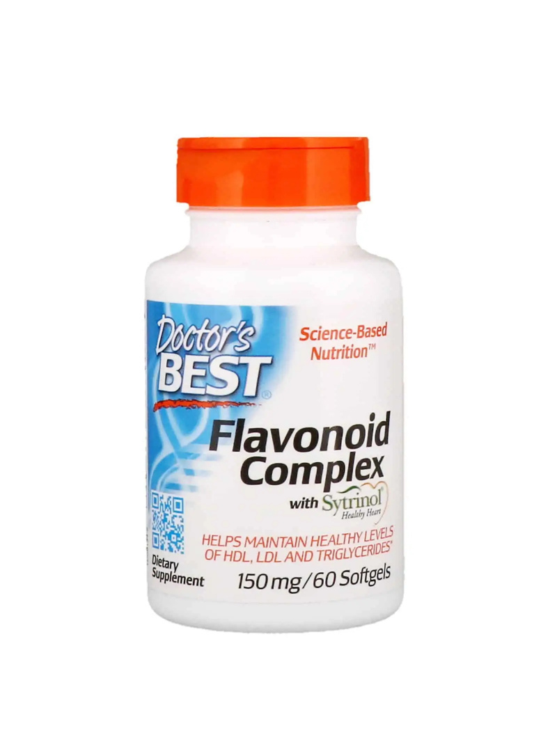 Lekársky najlepší flavonoidový komplex so sytrinolom 150 mg (komplex flavonoidov so sytrinolom) 60 gélových kapsúl