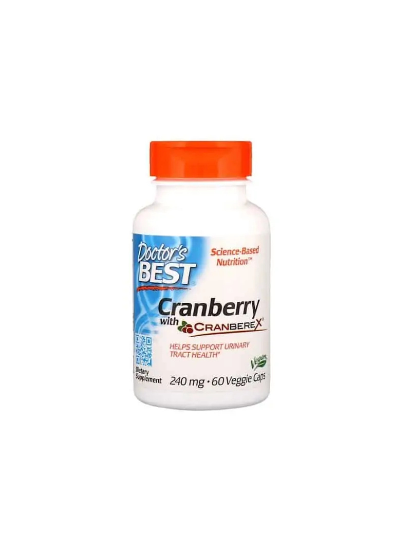 Lekárska najlepšia brusnica s Cranberexom 240 mg (brusnica) 60 vegetariánskych kapsúl