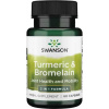 SWANSON Full Spectrum Kurkuma a bromelain (kurkuma, bromelain) 60 kapsúl