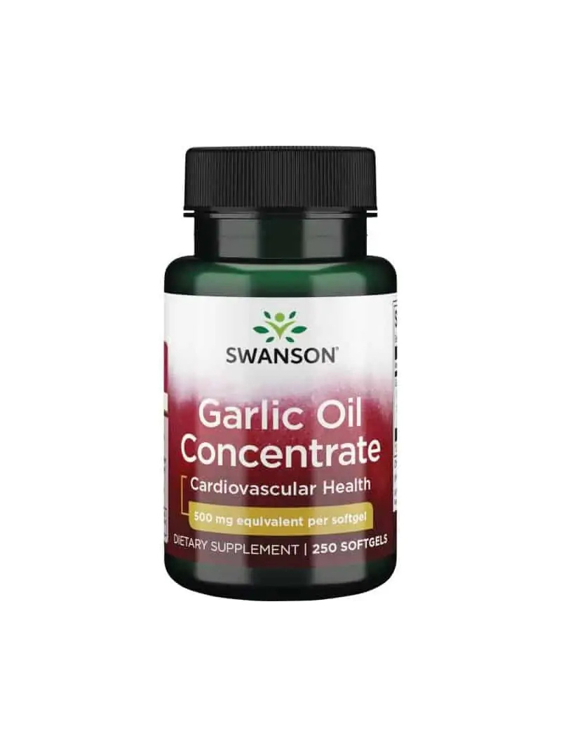 Cesnakový olej SWANSON 500 mg (cesnak) 250 mäkkých kapsúl