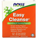 NOW FOODS Easy Cleanse AM PM (podpora detoxikácie a čistenia) 2 x 60 vegetariánskych kapsúl