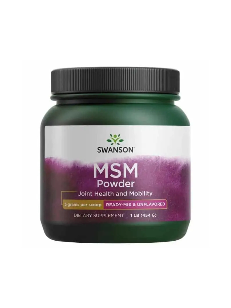 SWANSON MSM (metylsulfonylmetán) 454 g