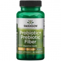 SWANSON Probiotic+ Prebiotická vláknina (zdravé trávenie) 60 vegetariánskych kapsúl