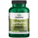 SWANSON Spirulina modro-zelená riasa (Spirulina) 90 vegetariánskych kapsúl