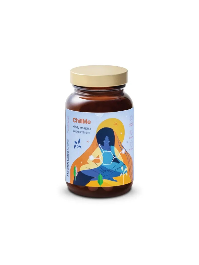 HEALTH LABS ChillMe (upokojuje nervy, odolnosť voči stresu) 60 kapsúl