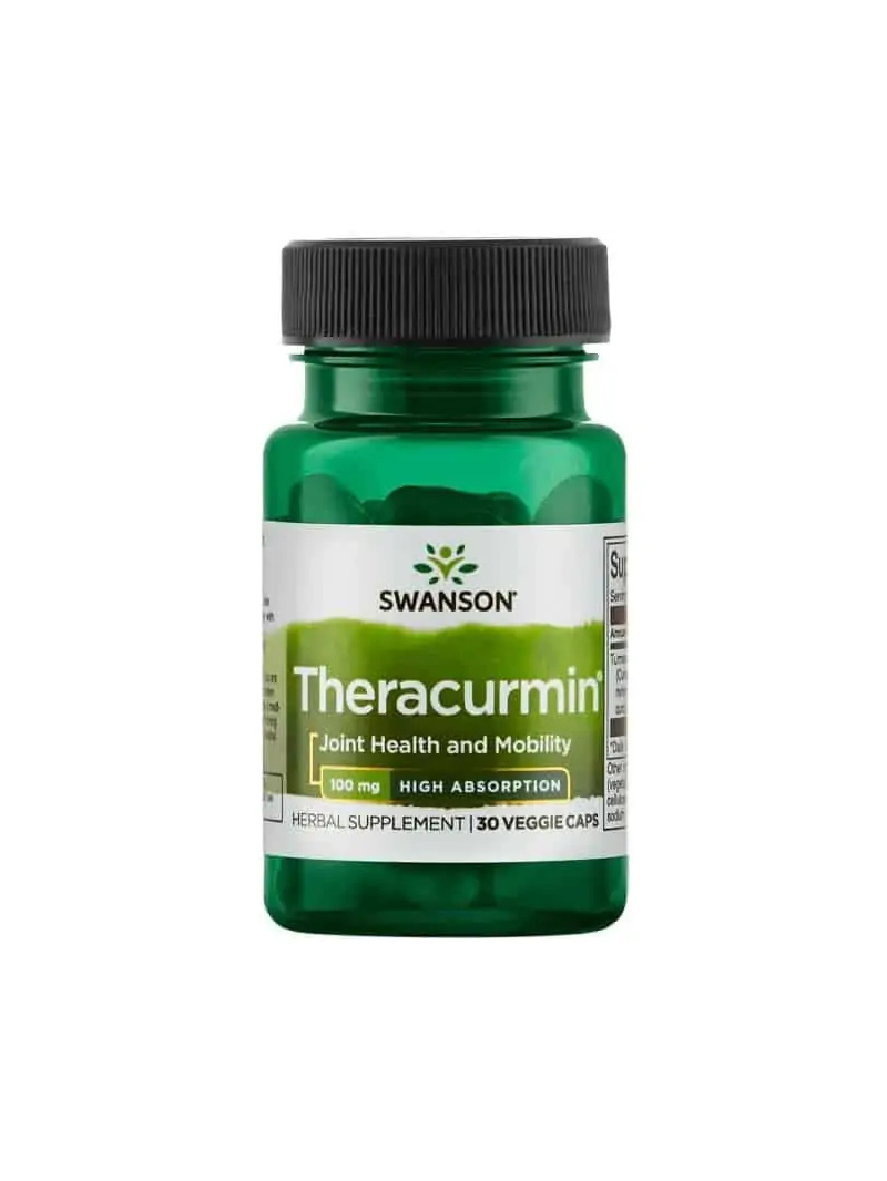 SWANSON Theracurmin (extrakt z kurkumy) 30 vegetariánskych kapsúl