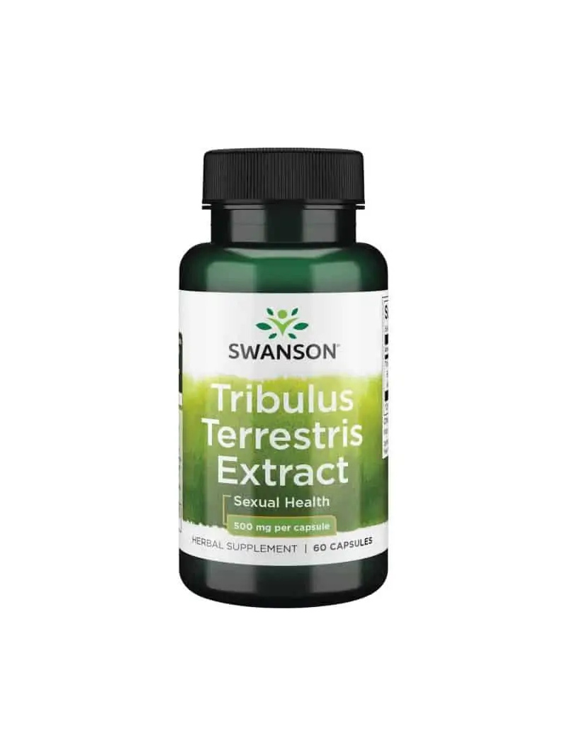 Výťažok SWANSON Tribulus Terrestris (testosterón, libido) 60 kapsúl