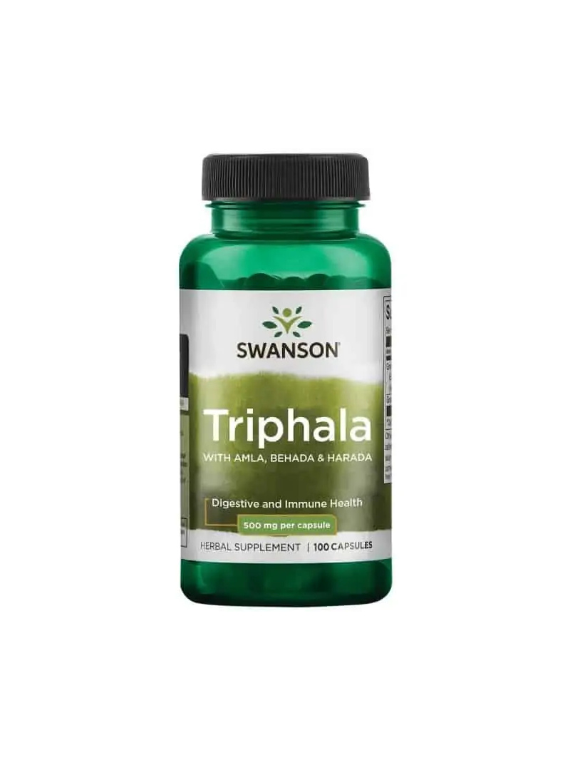 SWANSON Triphala (podpora trávenia) 100 kapsúl