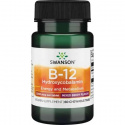 SWANSON Vitamín B-12 (Hydroxykobalamín) 60 sublingválnych tabliet