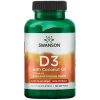 SWANSON Vitamín D-3 s kokosovým olejom )Vitamín D3) 60 gélových kapsúl