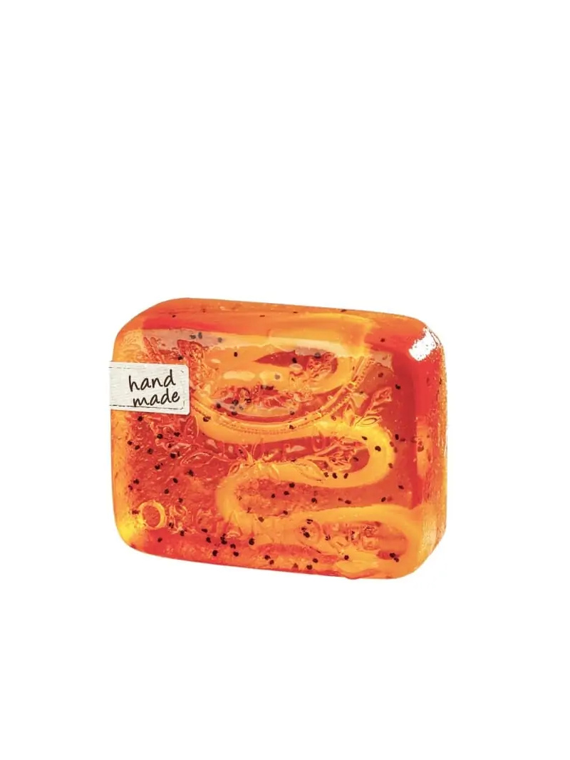 ORGANIQUE Glycerínové mydlo (pomaranč-chilli) 100g
