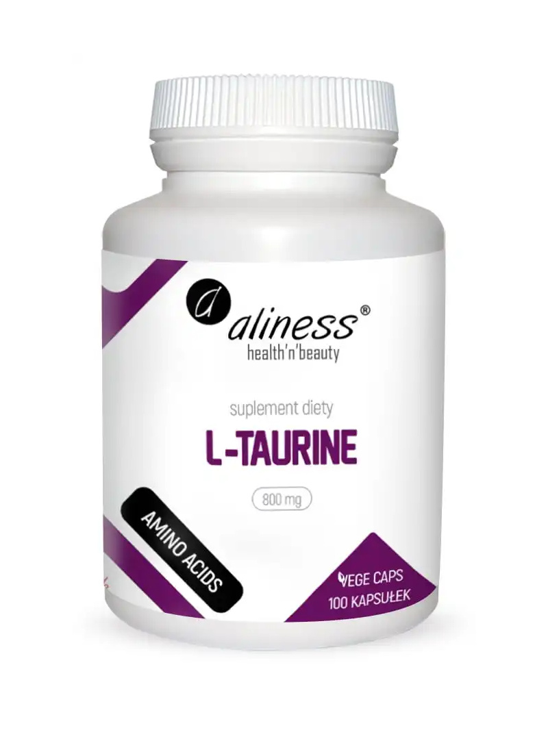 ALINESS L-Taurín (Taurín) 800 mg 100 vegánskych kapsúl