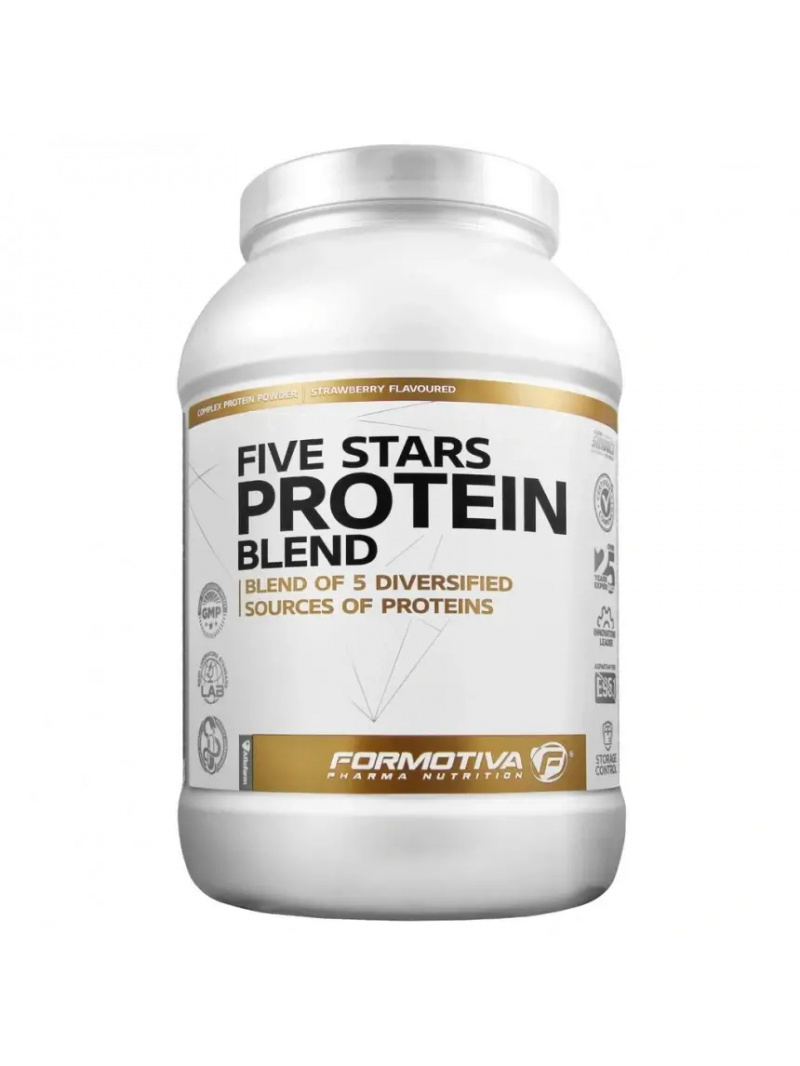 FORMOTIVA Five Stars Protein Blend 1000g čokoláda