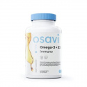 OSAVI Omega-3 + D3 Immuno (podpora imunitného systému) 120 gélových kapsúl citrón
