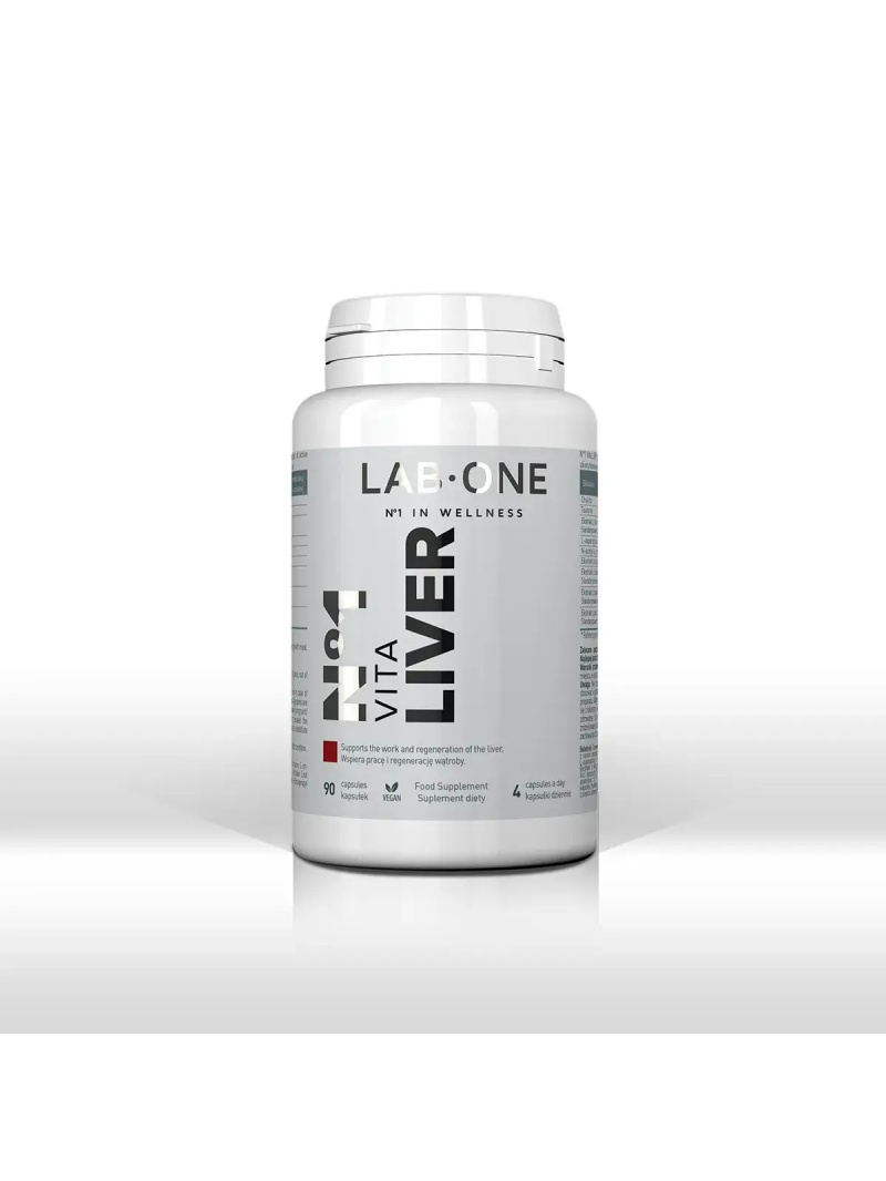 LAB ONE N°1 Vita LIVER (podpora pečene) 90 vegánskych kapsúl