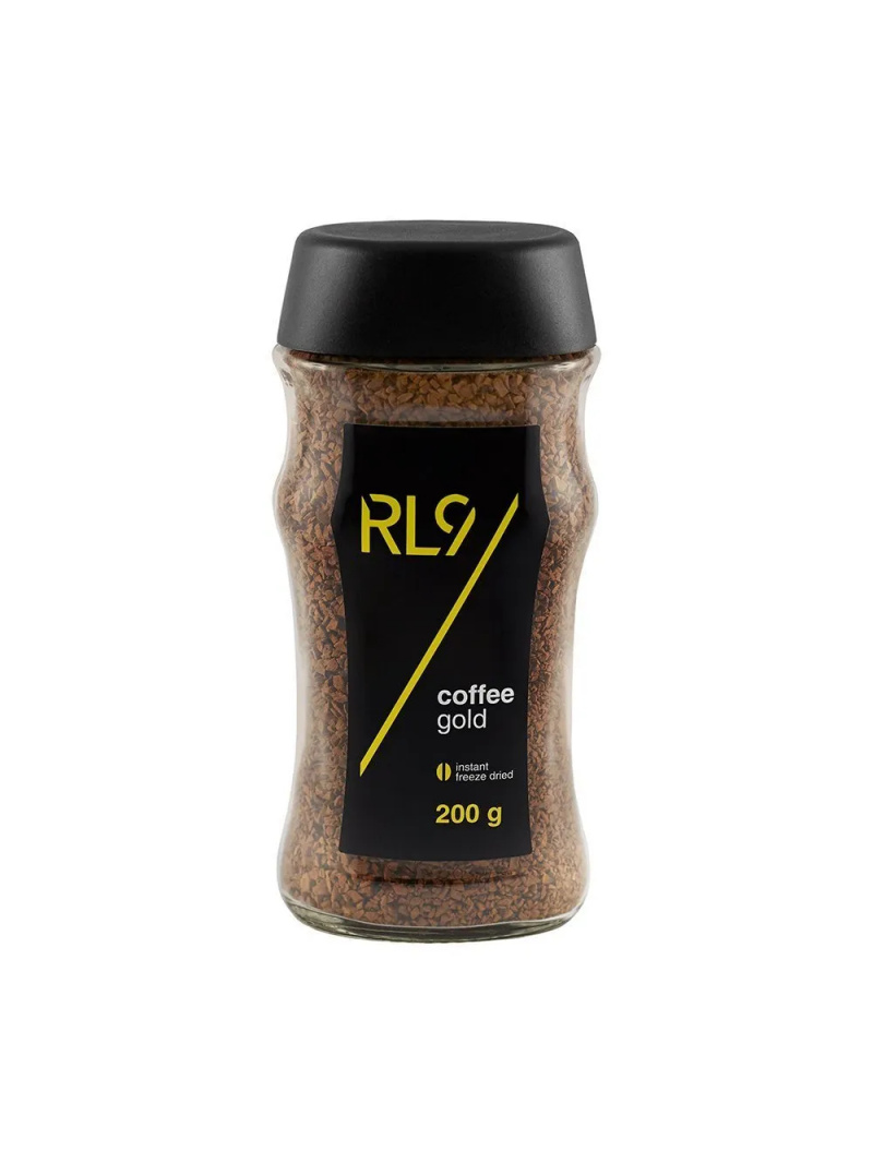 RL9 Coffee Gold Robert Lewandowski (instantná lyofilizovaná káva) 200g