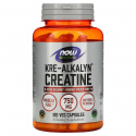 NOW SPORTS Kre-Alkalyn Kreatín 750 mg (pufrovaný kreatín monohydrát) 120 vegetariánskych kapsúl