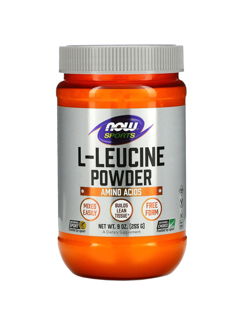 NOW SPORTS L-leucínový prášok (L-leucínový prášok) 255 g