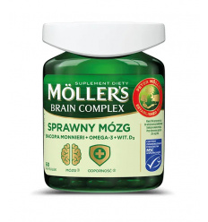 MOLLERS Brain Complex (Fit Brain, Omega-3) 60 kapsúl