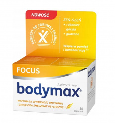 BODYMAX Focus (Podpora pamäti a koncentrácie) 30 tabliet