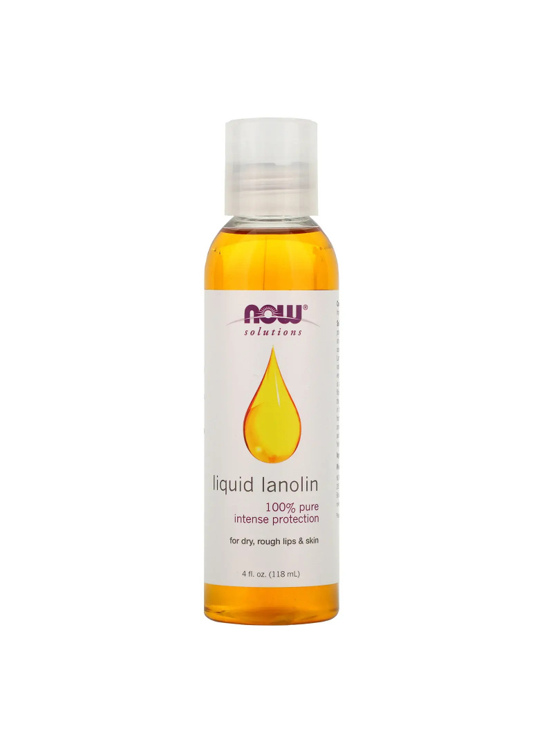 NOW SOLUTIONS Liquid Lanolin (Liquid Lanolin) Pure 118 ml