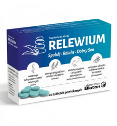 BIOTON Relewium (podpora nervového systému, zdravý spánok) 20 filmom obalených tabliet