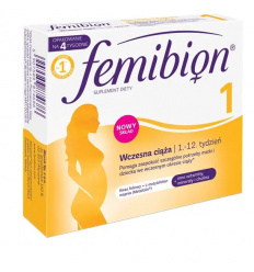 FEMIBION 1 Skoré tehotenstvo (pre tehotné ženy, 1-12 týždňov tehotenstva) 28 tabliet
