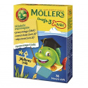 MOLLERS Omega-3 ryby (EPA, DHA pre deti) 36 jablkových gumičiek