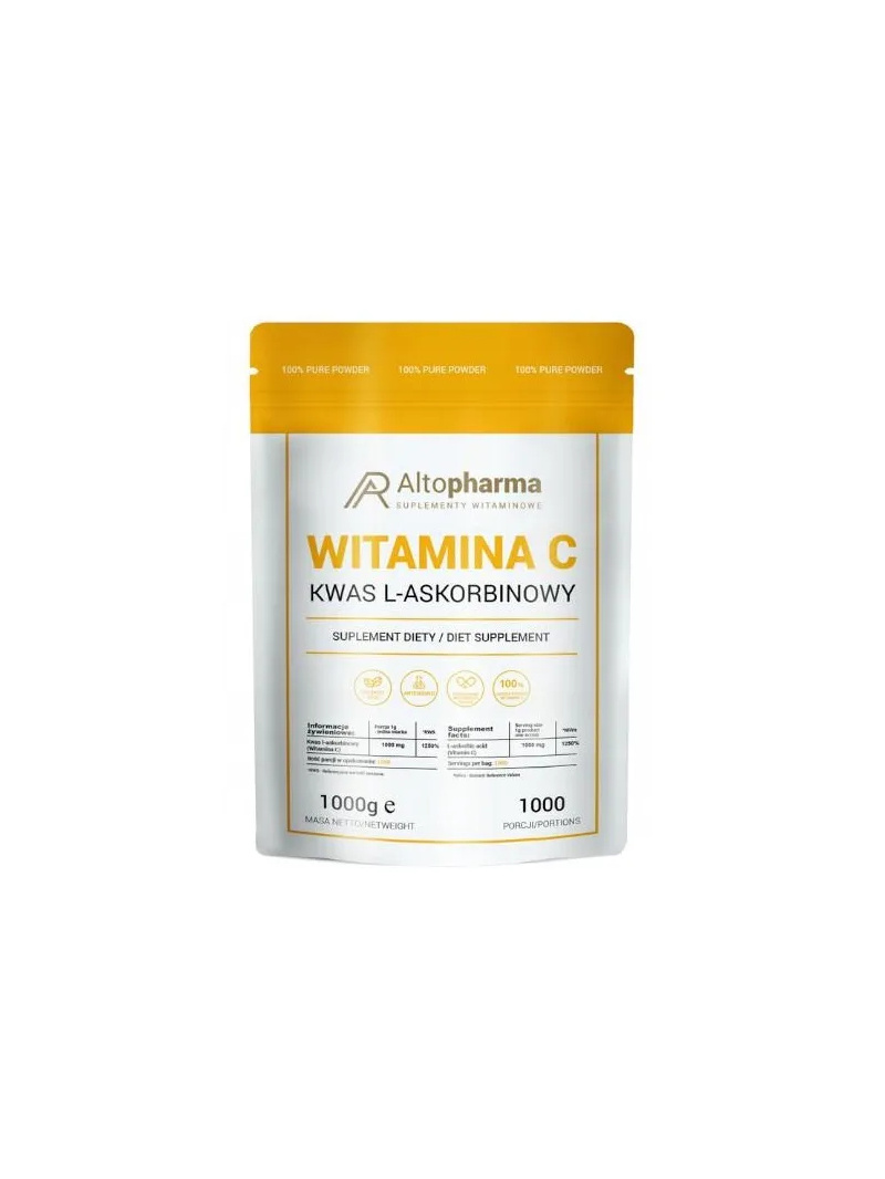 ALTO PHARMA Vitamín C (kyselina L-askorbová) 1000g