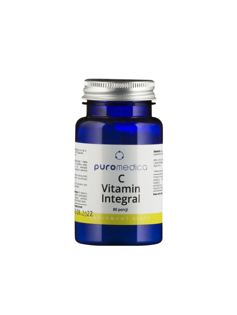 PUROMEDICA Vitamín C Integral (podpora imunity) 80 porcií