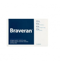 BRAVERAN (sexuálny výkon, posilnenie erekcie) 8 tabliet