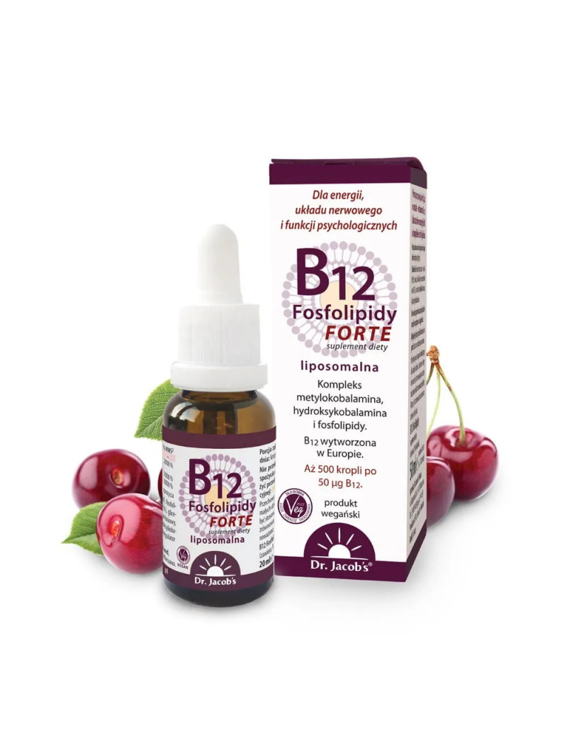 DR. JACOBS B12 Fosfolipidy FORTE (nervový systém) 20ml