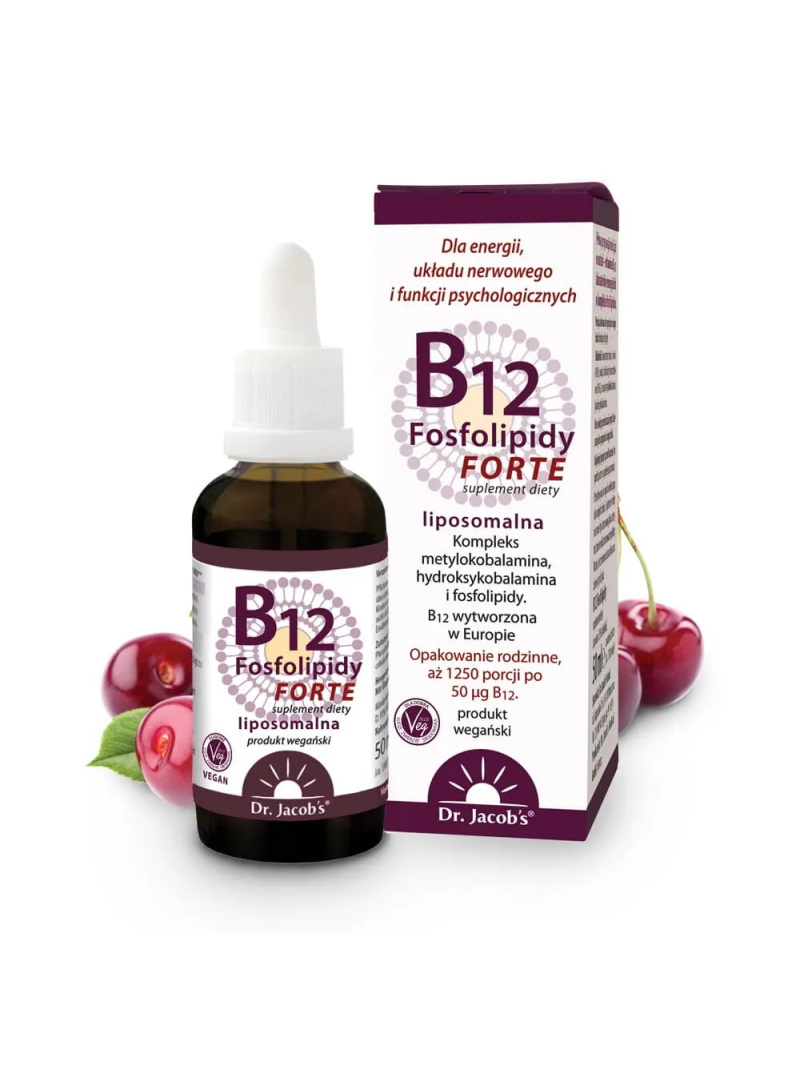 DR. JACOBS B12 Fosfolipidy FORTE (nervový systém) 50ml