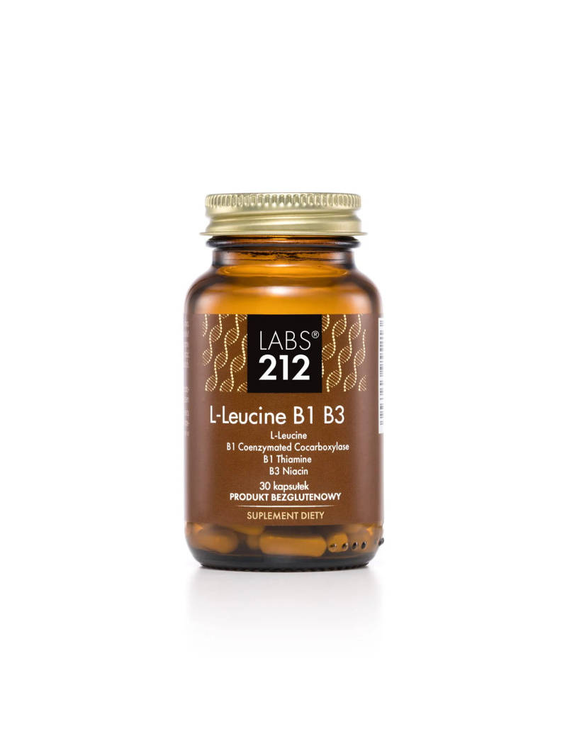LABS212 L-Leucín B1 B3 (leucín + vitamín B1 B3) 30 kapsúl