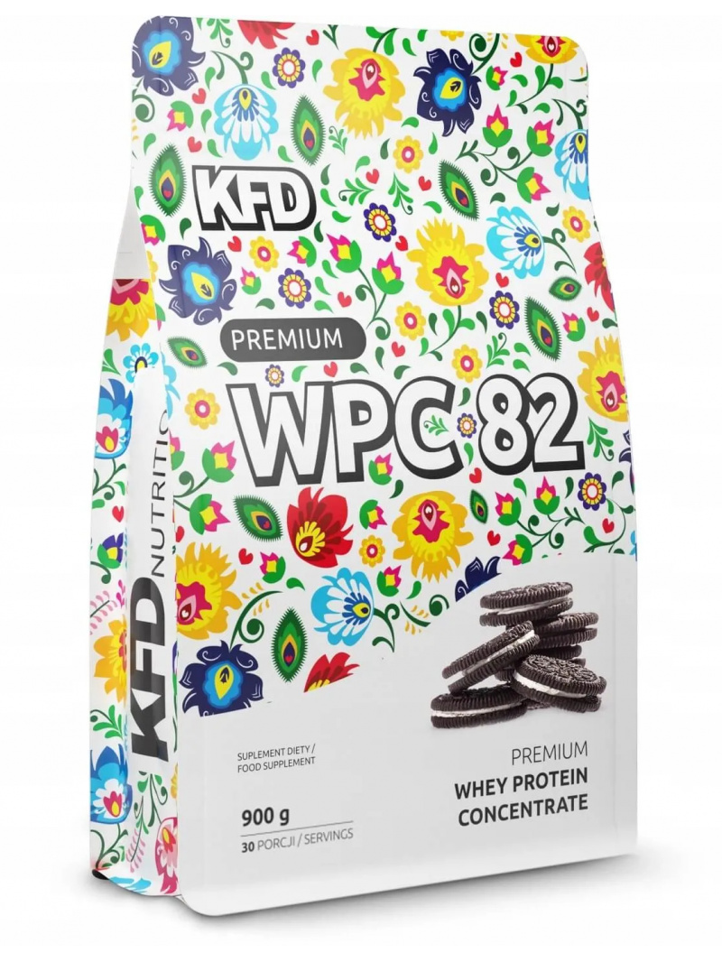 KFD Premium XXL WPC 82 (srvátkový proteínový koncentrát) 900g sušienky