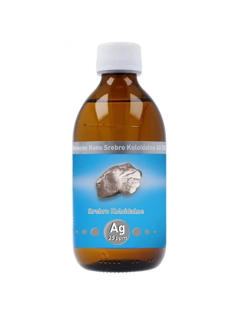 VITACOLLOIDS Neiónové nano koloidné striebro AG 25ppm 300ml