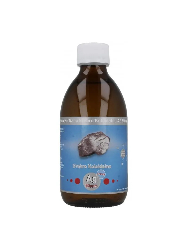 VITACOLLOIDS silné neiónové nano koloidné striebro AG 50 ppm 300 ml