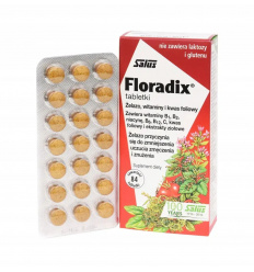 FLORADIX tablety (železo, vitamíny a kyselina listová) 84 tabliet