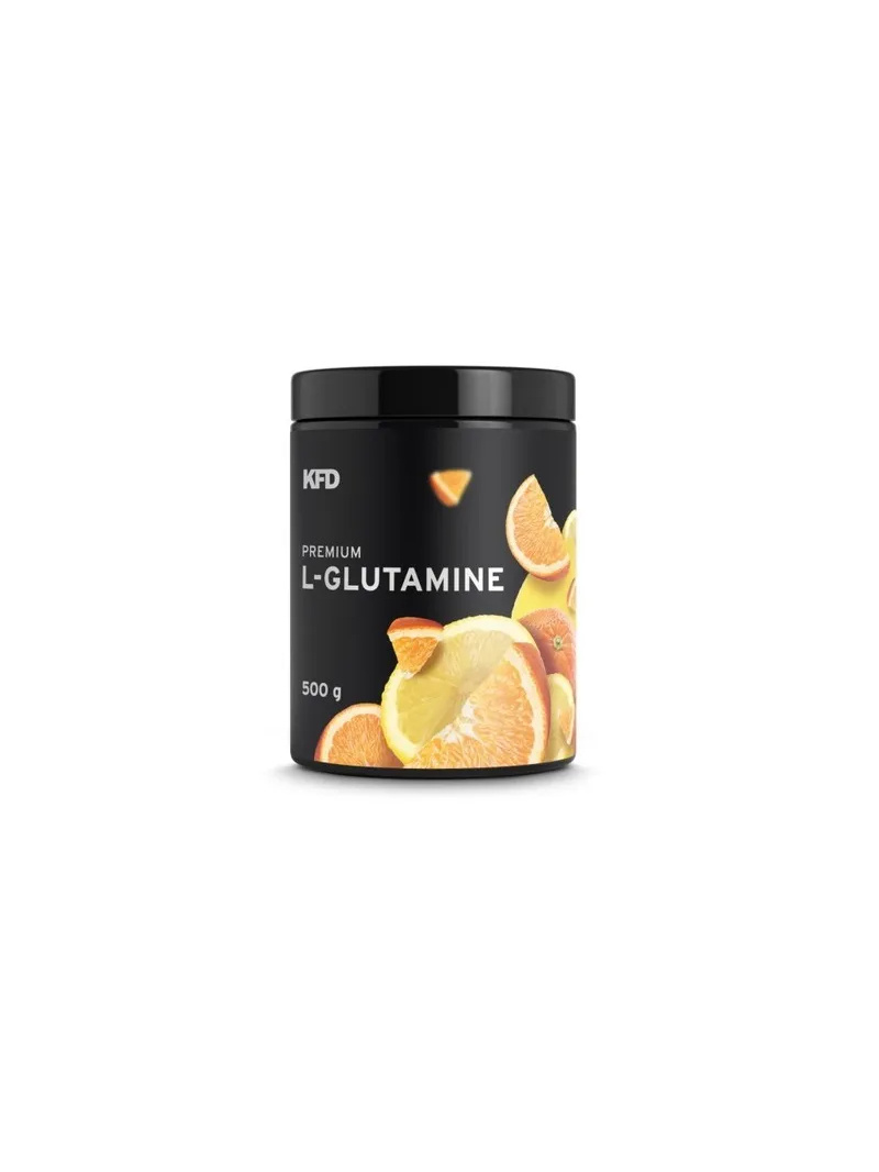 KFD Premium Glutamín (Glutamín) 500g Pomaranč citrón