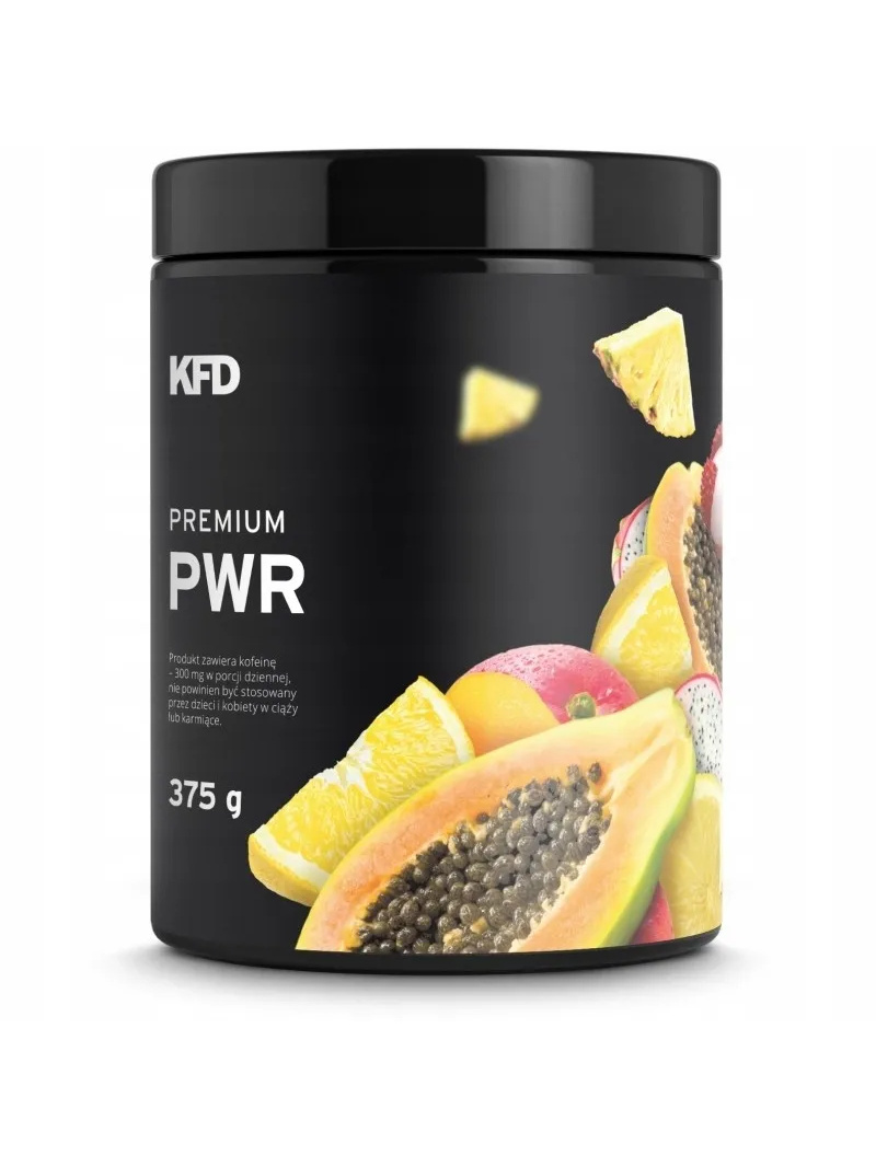 KFD Premium Pre-Workout II (Pre-tréningový komplex) 375 g tropického ovocia