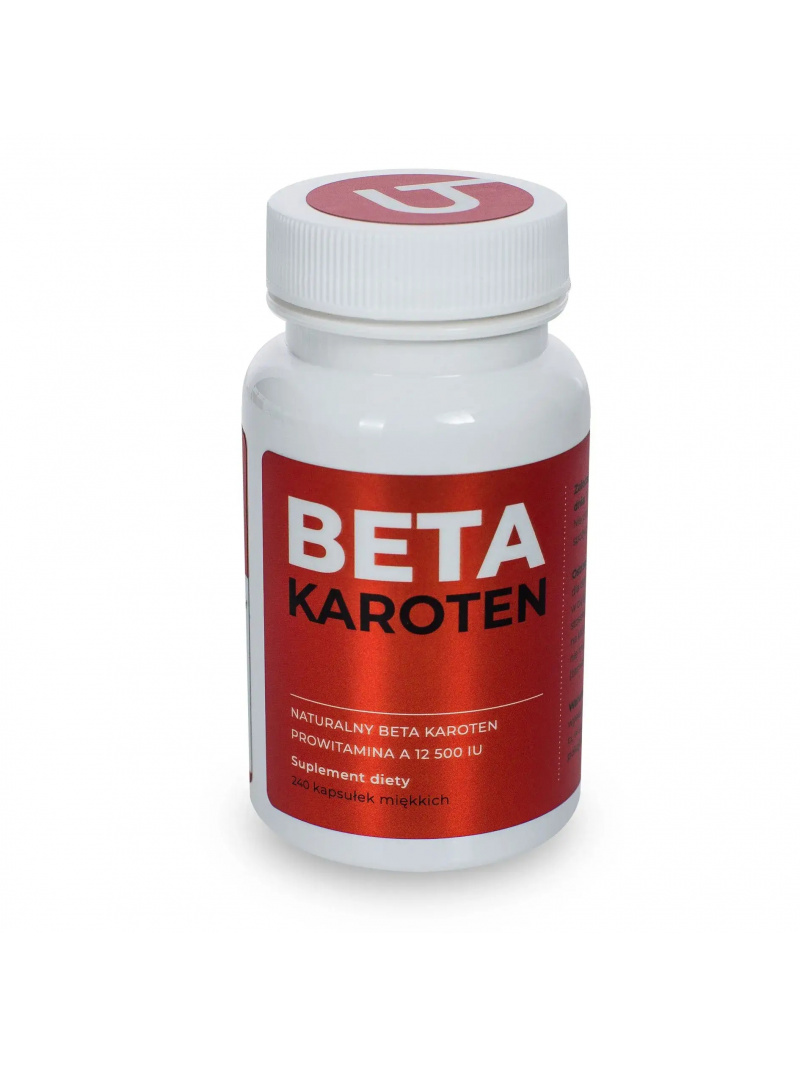 VISANTO prírodný beta karotén 12 500 IU (vitamín A) 240 mäkkých kapsúl