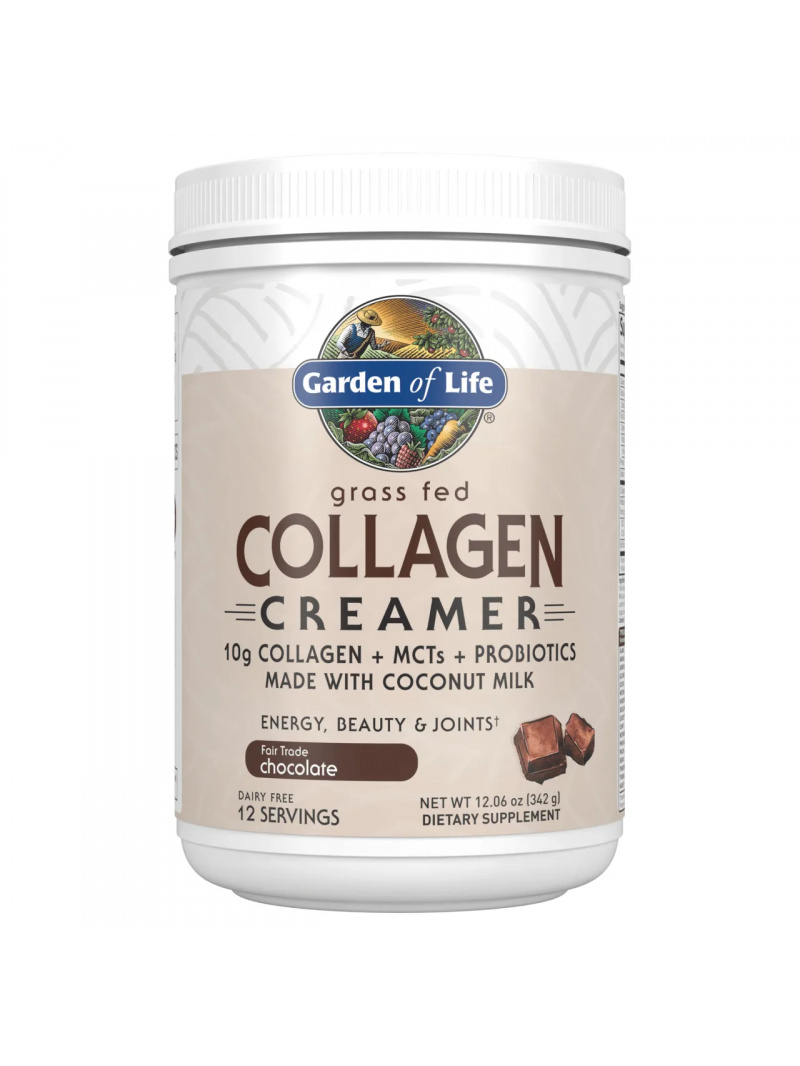 GARDEN OF LIFE Grass Fed Collagen Creamer 342g Creamer Chocolate