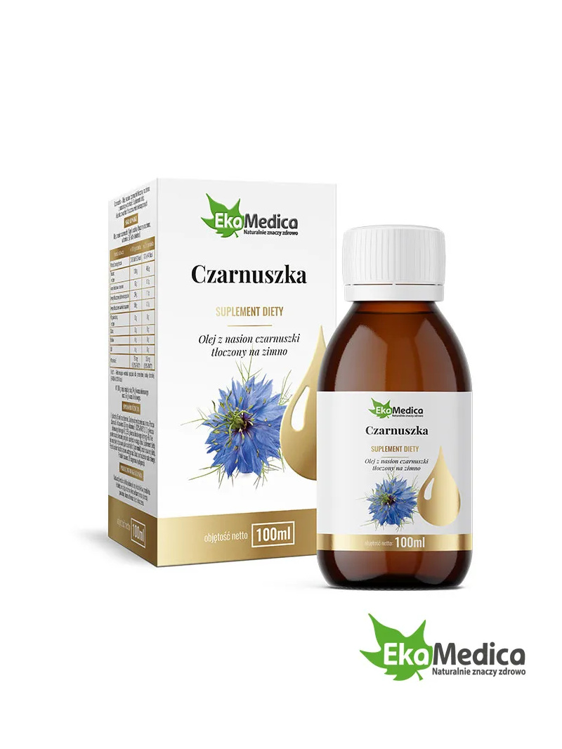 EKAMEDICA Olej z čiernej rasce (Regulácia cholesterolu v krvi) 100ml