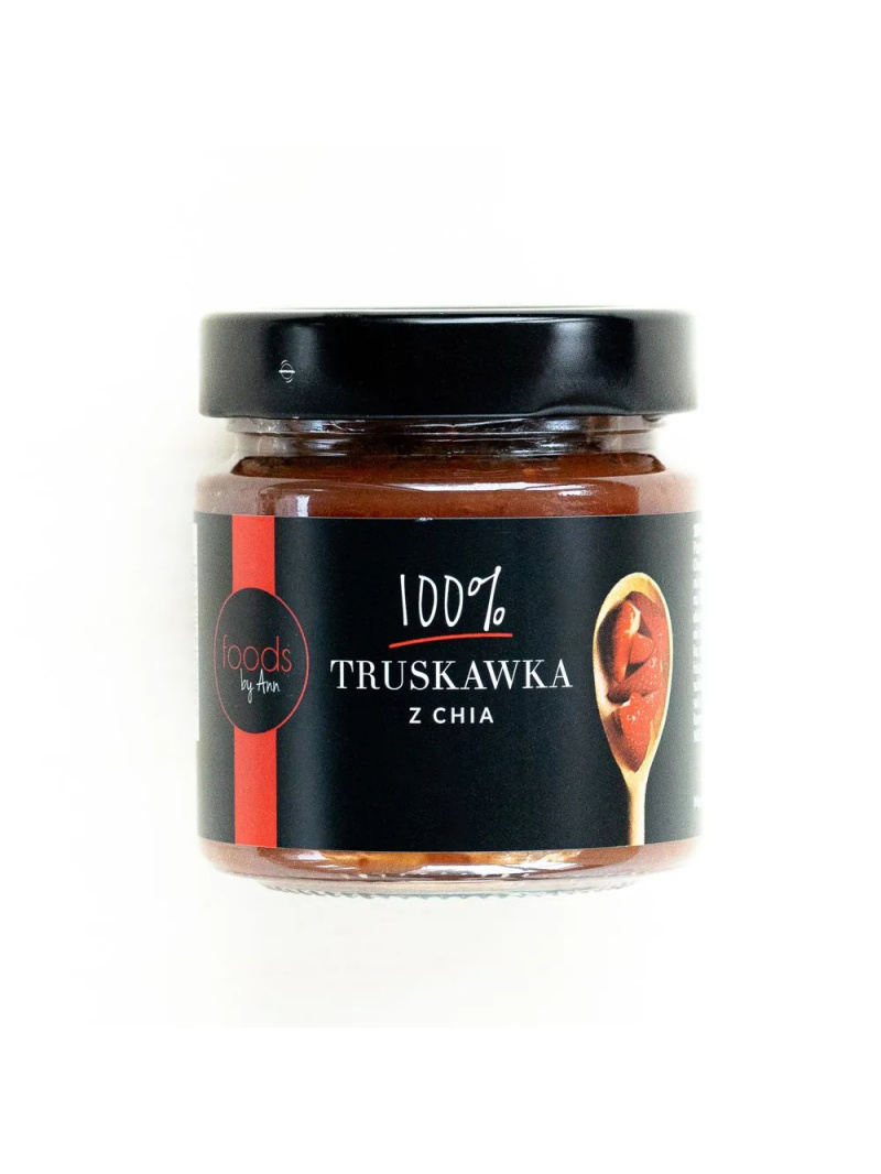 POTRAVINY ANN Anny Lewandowskej Džem 100% jahodový s chia 200g