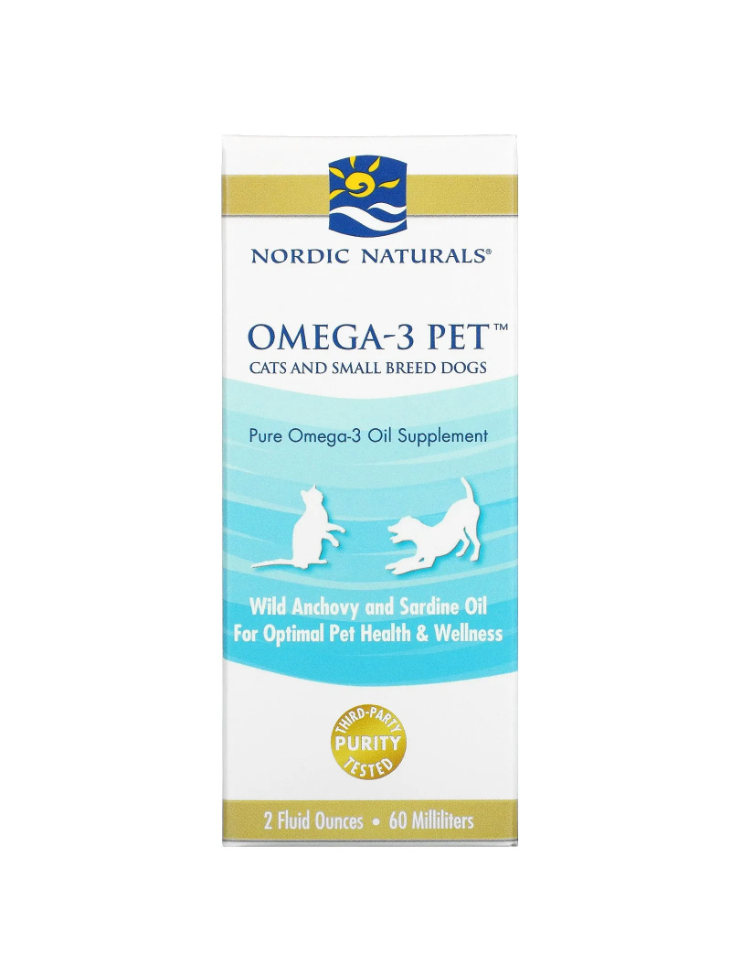 NORDIC NATURALS Omega-3 Pet (Doplnok pre psov a mačky) 60 ml