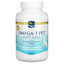 NORDIC NATURALS Omega-3 Pet (doplnok pre psov a mačky) 180 gélových kapsúl