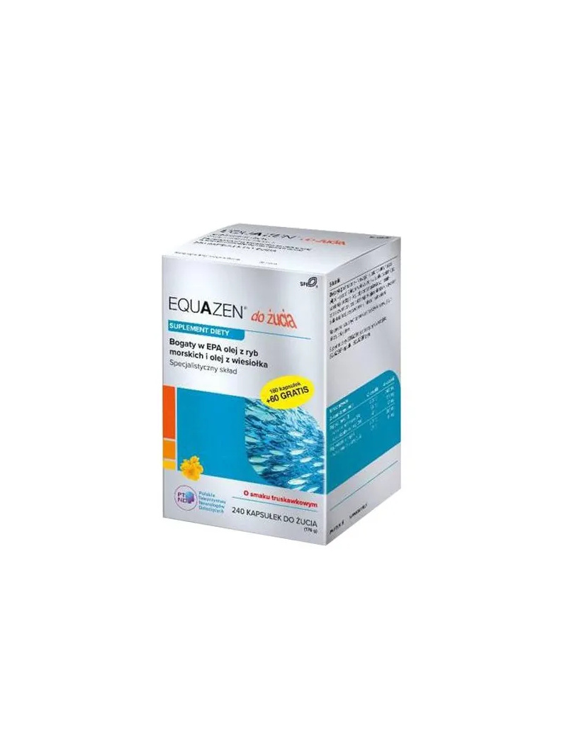 Equazen (EYE Q, EPA, rybí olej, pupalkový olej) 240 kapsúl