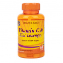HOLLAND AND BARRETT Vitamín C a zinok 60 vegánskych pastiliek