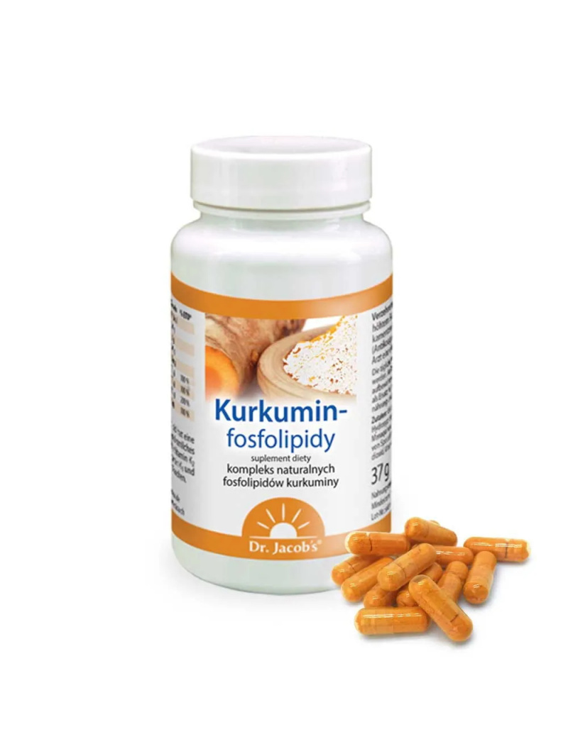 DR. JACOBS Kurkumín - Fosfolipidy 60 kapsúl